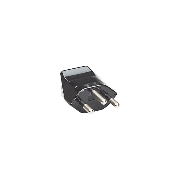 BACHMANN Schutzkontakt-Stecker sw, Schweiz 910.175